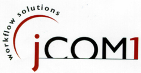 jCOM1 workflow solutions Logo (DPMA, 03.04.2001)