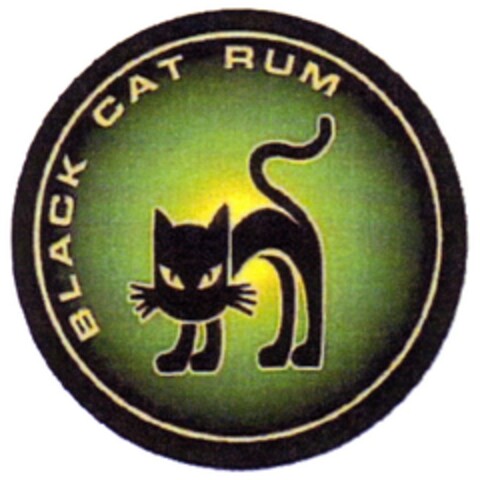 BLACK CAT RUM Logo (DPMA, 06.02.2008)