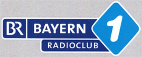 BR BAYERN 1 RADIOCLUB Logo (DPMA, 29.07.2008)