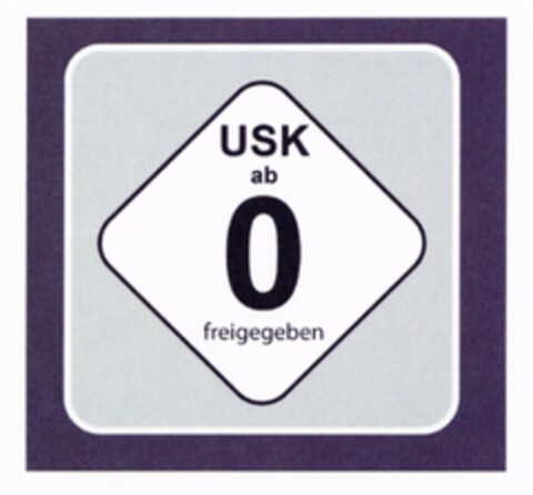 USK ab 0 freigegeben Logo (DPMA, 29.04.2009)