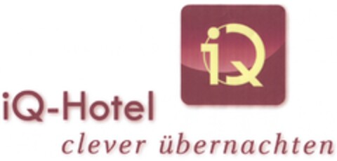 IQ-Hotel clever übernachten Logo (DPMA, 16.10.2009)
