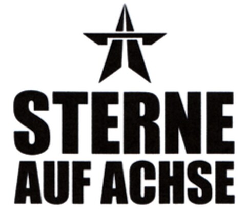 STERNE AUF ACHSE Logo (DPMA, 02/23/2010)