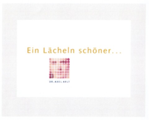 Ein Lächeln schöner ... Logo (DPMA, 03/10/2010)