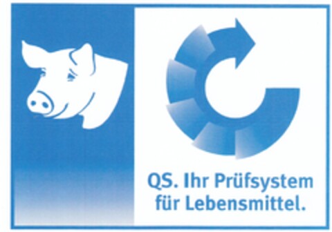 QS. Ihr Prüfsystem für Lebensmittel. Logo (DPMA, 08/17/2012)