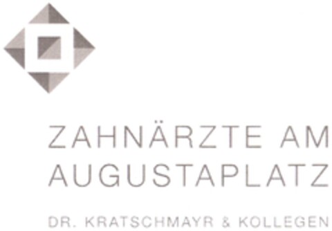 ZAHNÄRZTE AM AUGUSTAPLATZ DR. KRATSCHMAYR & KOLLEGEN Logo (DPMA, 08.04.2014)