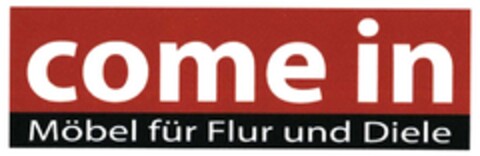 come in Möbel für Flur und Diele Logo (DPMA, 24.05.2016)