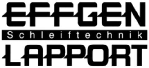 EFFGEN Schleiftechnik LAPPORT Logo (DPMA, 16.12.2016)