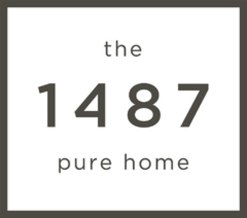 the 1487 pure home Logo (DPMA, 21.09.2017)