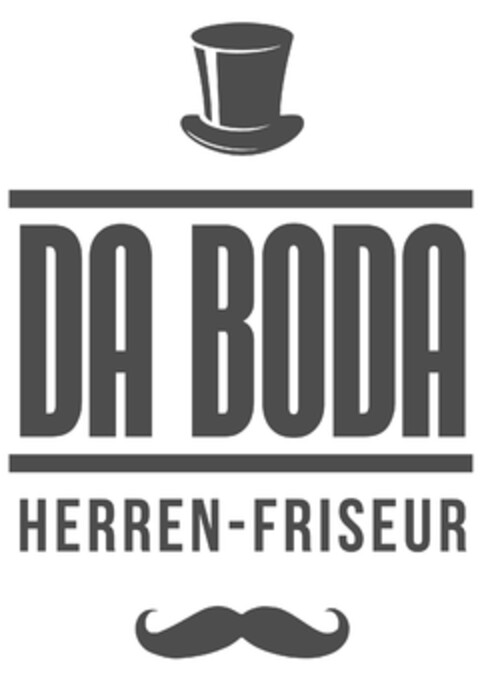 DA BODA HERREN-FRISEUR Logo (DPMA, 18.06.2020)