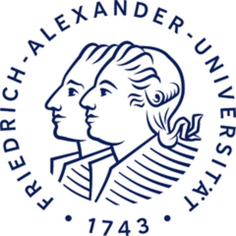 FRIEDRICH-ALEXANDER-UNIVERSITÄT · 1743 · Logo (DPMA, 05.08.2021)