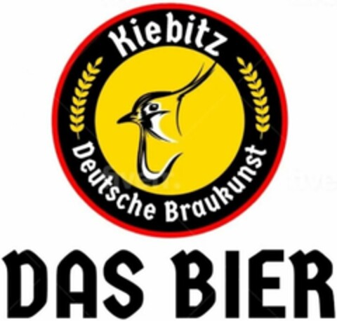 DAS BIER Kiebitz Deutsche Braukunst Logo (DPMA, 10.03.2022)