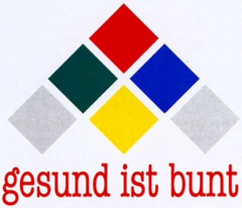 gesund ist bunt Logo (DPMA, 05/02/2003)