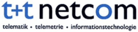 t+t netcom Logo (DPMA, 21.10.2004)