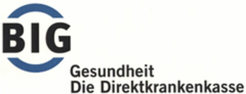 BIG Gesundheit Die Direktkrankenkasse Logo (DPMA, 29.04.2005)