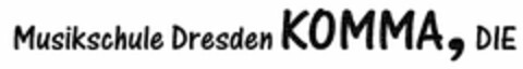 Musikschule Dresden KOMMA, Die Logo (DPMA, 05.07.2005)