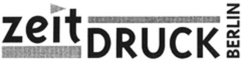 zeit DRUCK BERLIN Logo (DPMA, 09/02/2006)