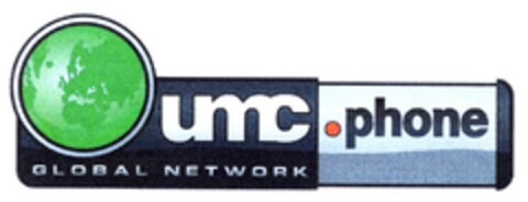 umc.phone GLOBAL NETWORK Logo (DPMA, 17.02.2007)