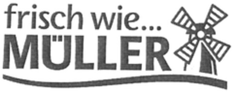 frisch wie... MÜLLER Logo (DPMA, 10.10.2007)