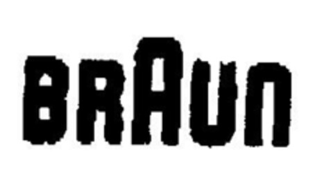 BRAUN Logo (DPMA, 11.05.1995)