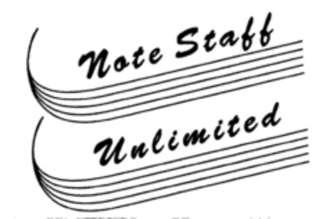 Note Staff Unlimited Logo (DPMA, 29.06.1995)