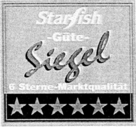 Starfish-Güte-Siegel Logo (DPMA, 09.09.1997)
