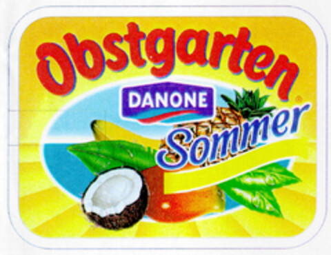 Obstgarten DANONE Sommer Logo (DPMA, 27.11.1997)
