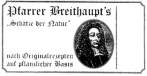 Pfarrer Breithaupt's Schätze der Natur Logo (DPMA, 08/13/1998)