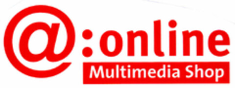 @:online Multimedia Shop Logo (DPMA, 10.02.1999)