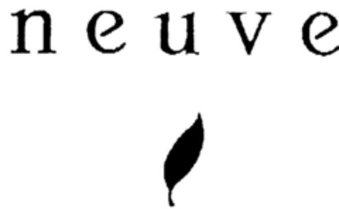 neuve Logo (DPMA, 04/20/1999)