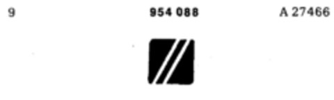 954088 Logo (DPMA, 11.11.1975)