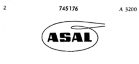 ASAL Logo (DPMA, 25.06.1953)