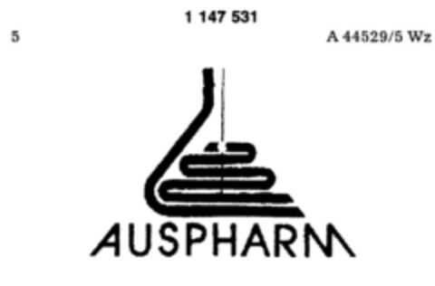 AUSPHARM Logo (DPMA, 05.05.1988)