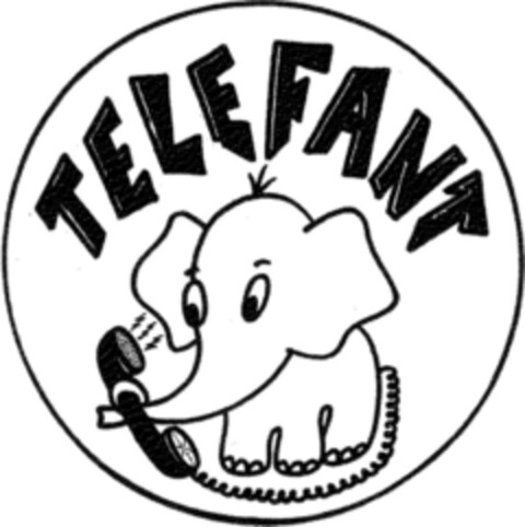TELEFANT Logo (DPMA, 25.04.1990)