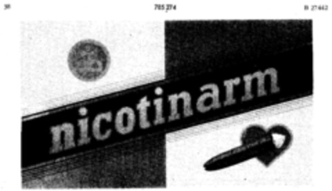 nicotinarm Logo (DPMA, 30.07.1962)