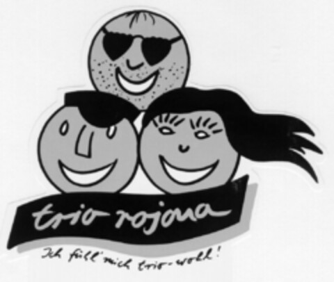 trio rojona Ich fühl' mich trio-wohl! Logo (DPMA, 06/01/1990)