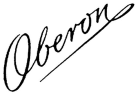 Oberon Logo (DPMA, 19.09.1991)