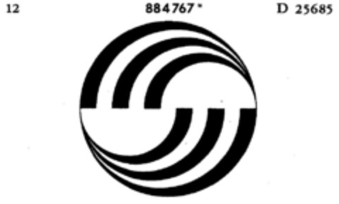 884767 Logo (DPMA, 28.05.1971)