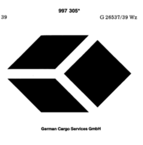 German Cargo Services GmbH Logo (DPMA, 02.04.1979)