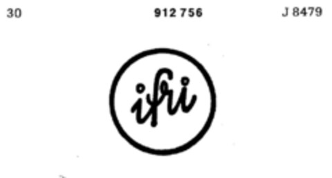 ifri Logo (DPMA, 19.06.1969)