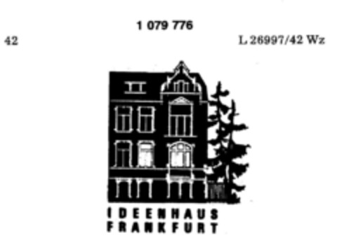 IDEENHAUS FRANKFURT Logo (DPMA, 10.12.1983)