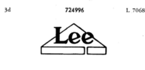 Lee Logo (DPMA, 29.07.1958)