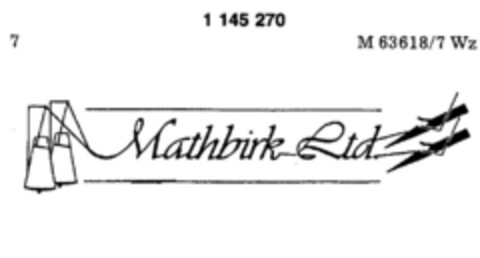 Mathbirk Ltd. Logo (DPMA, 16.09.1988)