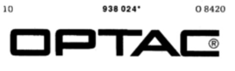 OPTAC Logo (DPMA, 21.05.1975)