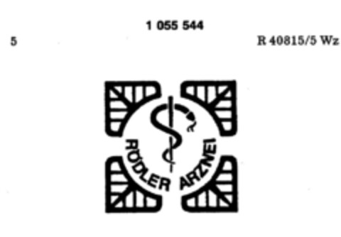 RÖDLER ARZNEI Logo (DPMA, 09.03.1983)