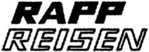 RAPP REISEN Logo (DPMA, 09.10.1991)