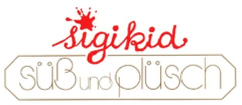 sigikid süß und plüsch Logo (DPMA, 16.05.1990)