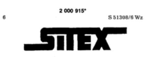 SITEX Logo (DPMA, 19.12.1990)