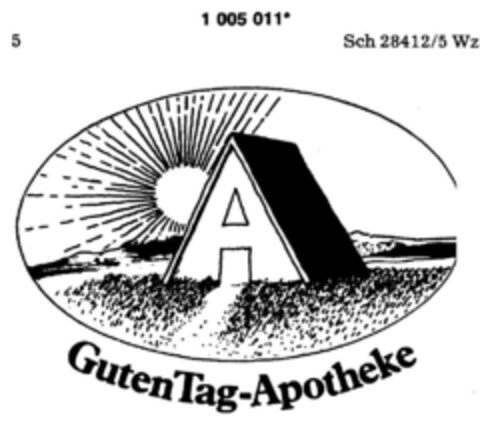 Guten Tag-Apotheke Logo (DPMA, 22.03.1980)