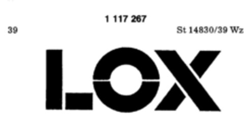 LOX Logo (DPMA, 05.09.1986)