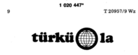 türkü O la Logo (DPMA, 03/16/1981)